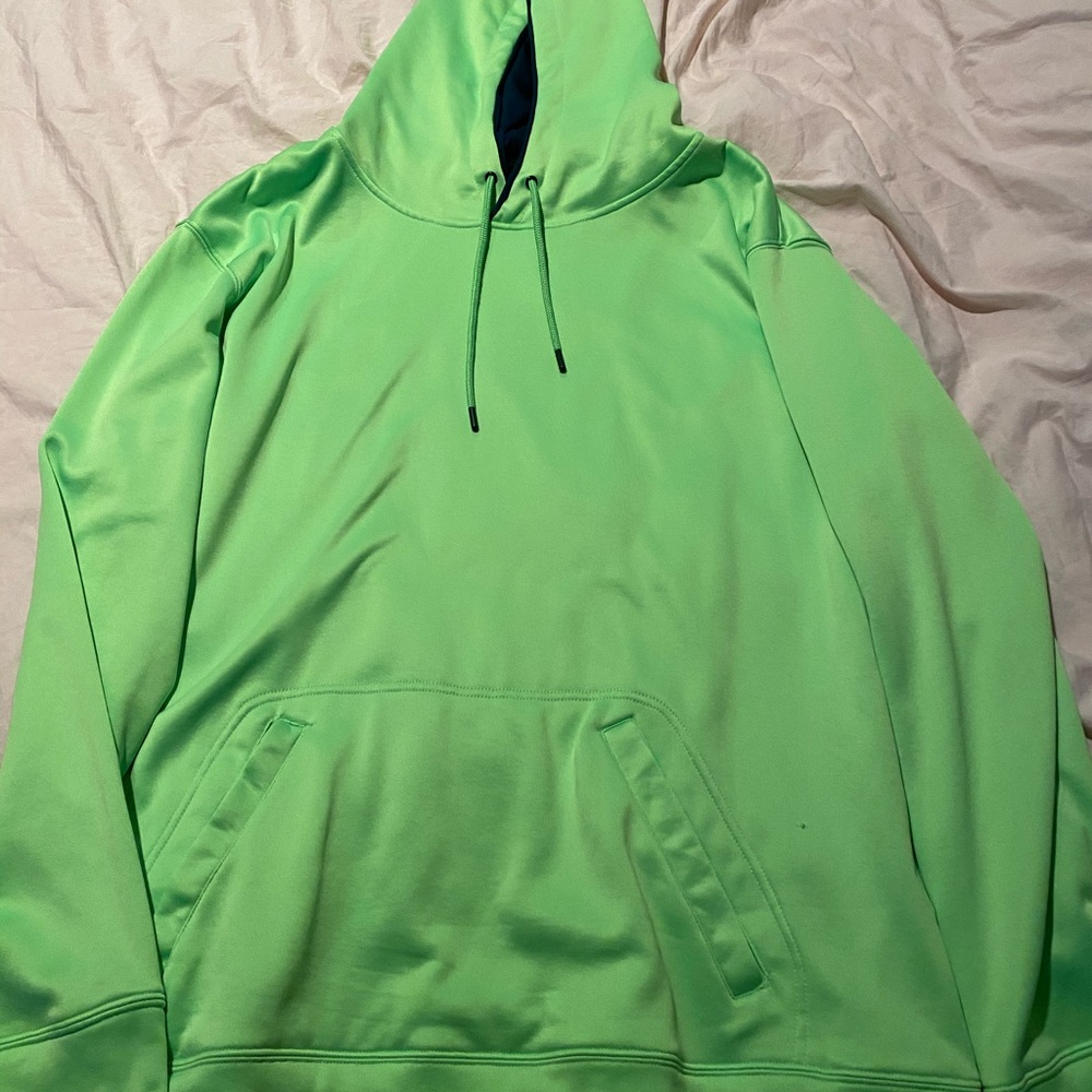 Men’s Fluorescent green hoodie